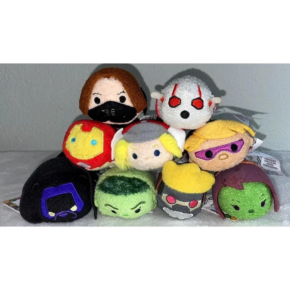 NWT Marvel Black Widow Ant Man Hulk Hawkeye Tsum Tsums  Mini 3.5